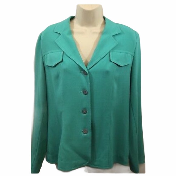 Sag Harbor Stretch Career Casual Work Blazer 8 - Picture 1 of 8